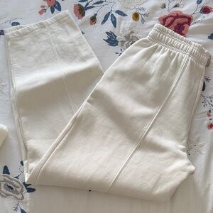 Zara Cream Joggers